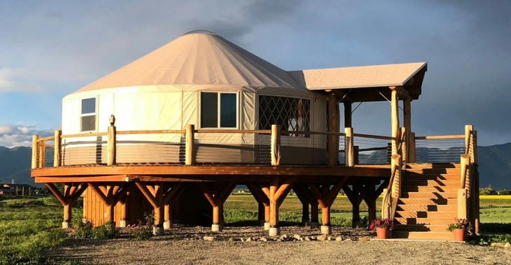 Let Us Take A Peek At This Yurt