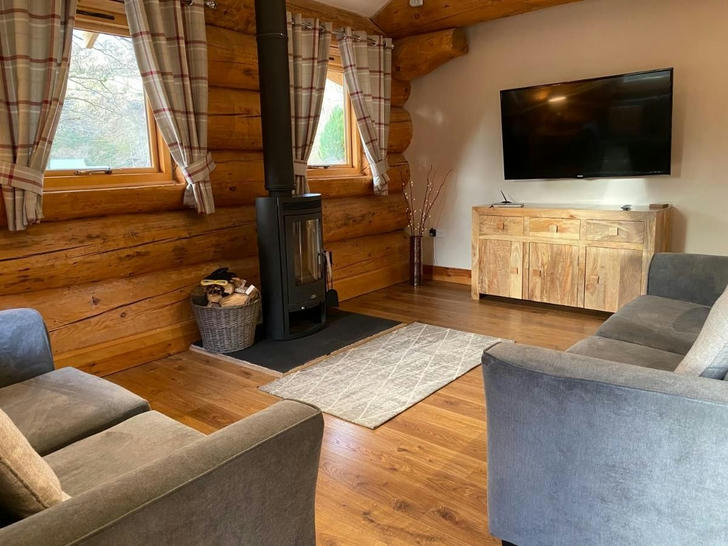 The Living Room Of Tiny Wood House