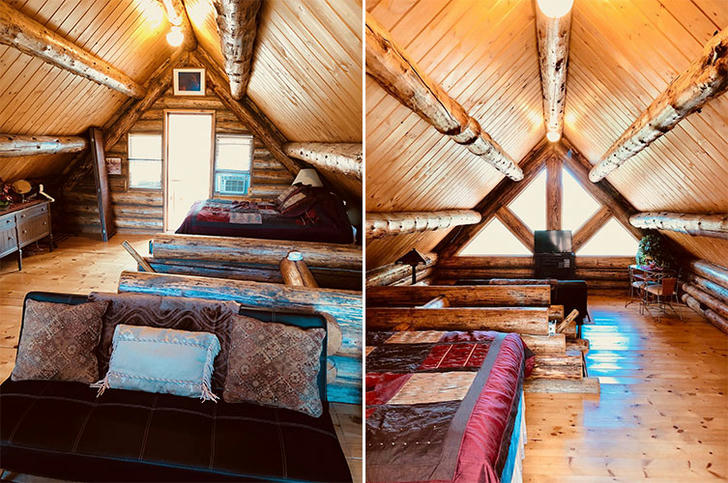 picture of the Second floor of the cabin