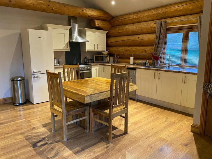 The Kitchen Of Tiny Wood House