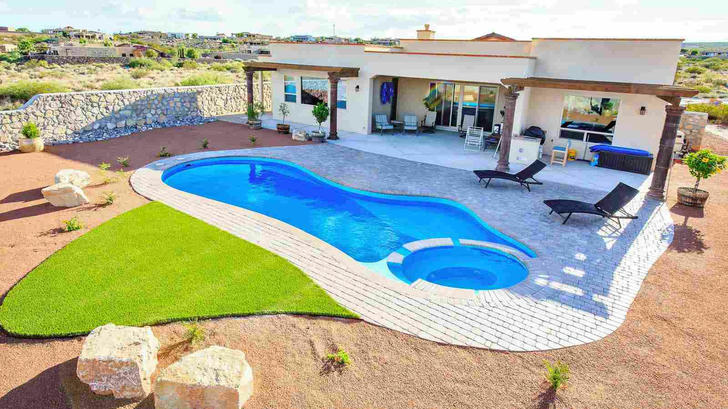 fiberglass pool