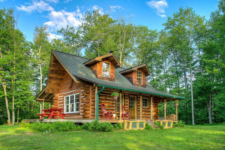 Log cabin