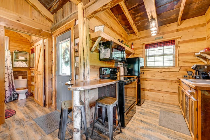 Log cabin Kitchen