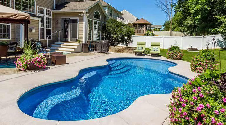 fiberglass pool