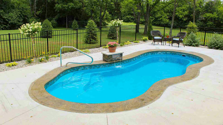 fiberglass pool