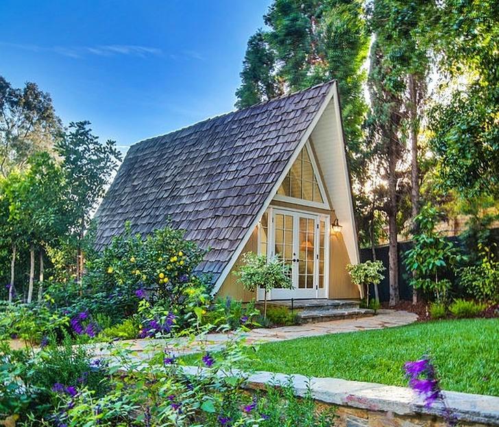 Light and Airy A-Frame Cabin