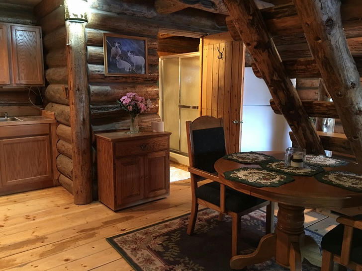 picture of the bathroom of the cabin